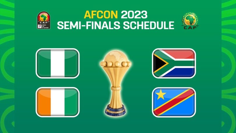 AFCON 2023 Semi-finals: Qualified Teams, Fixtures, and Schedule