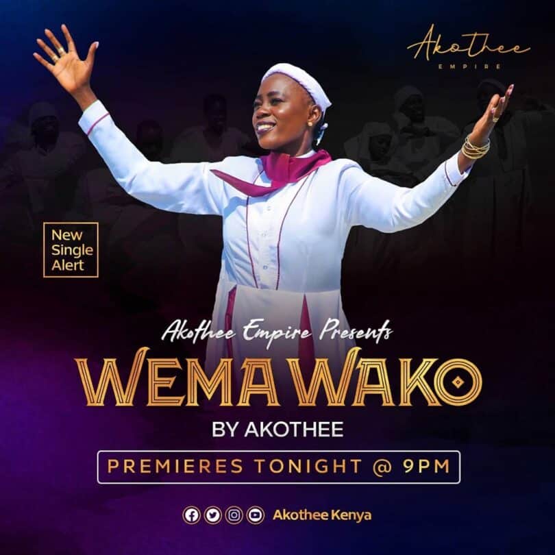 AUDIO Akothee - Wema Wako MP3 DOWNLOAD