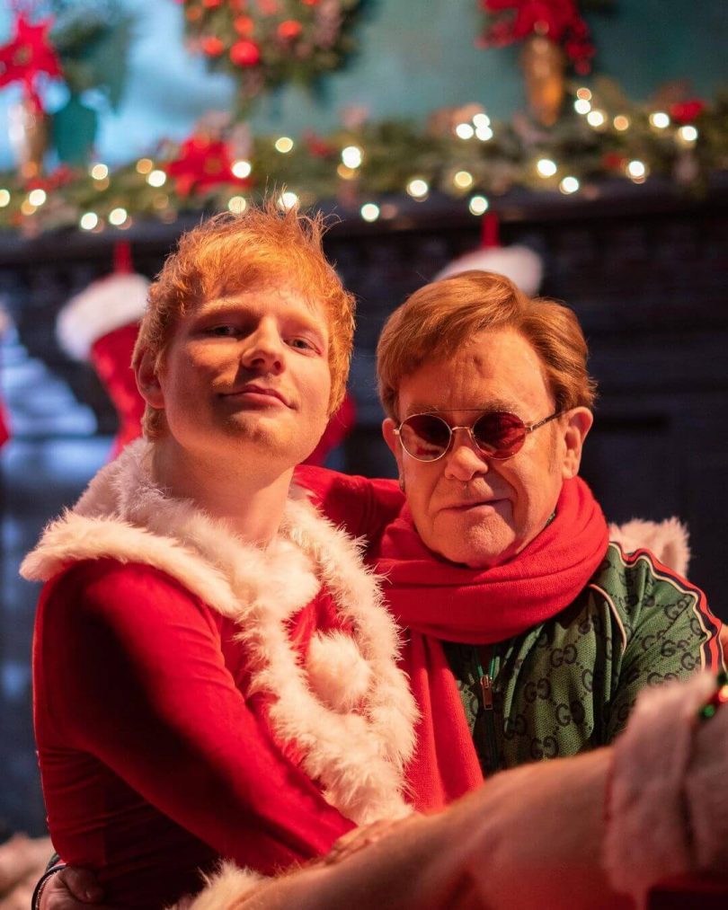 Ed Sheeran Ft Elton John - Merry Christmas LYRICS