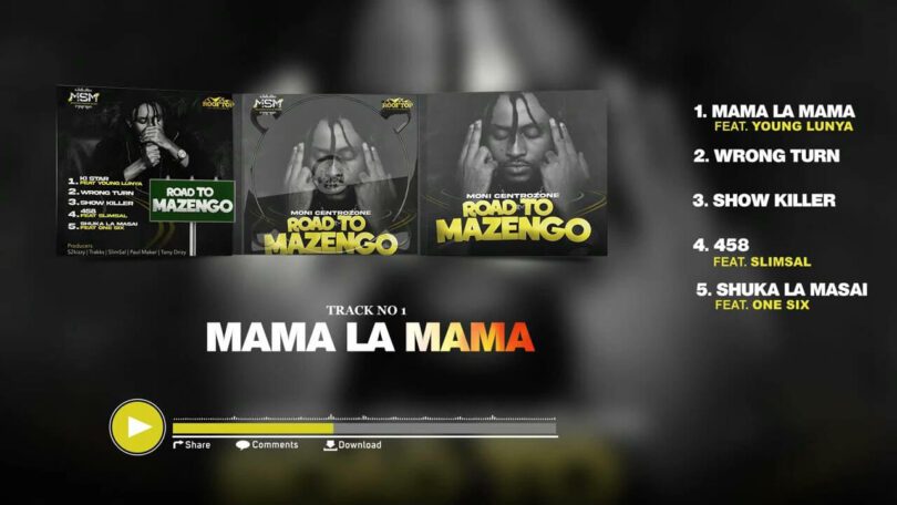 AUDIO Moni Centrozone Ft Young Lunya - Mama la mama MP3 DOWNLOAD