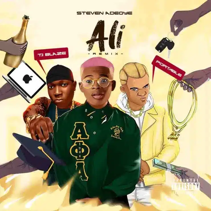AUDIO Steven Adeoye – Ali (Remix) Ft. T.I BLAZE X Portable MP3 DOWNLOAD