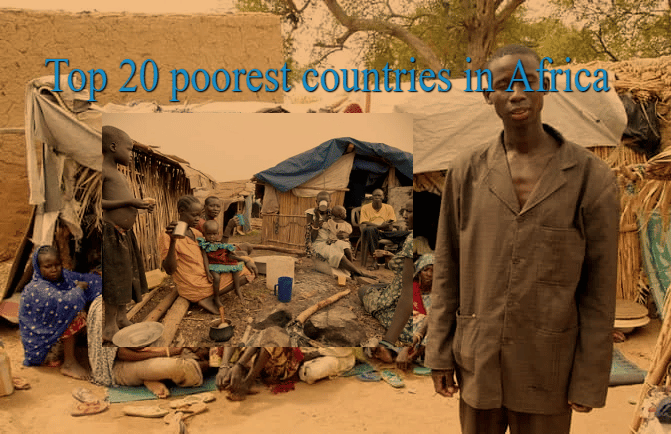 Top 20 Poorest Country in Africa