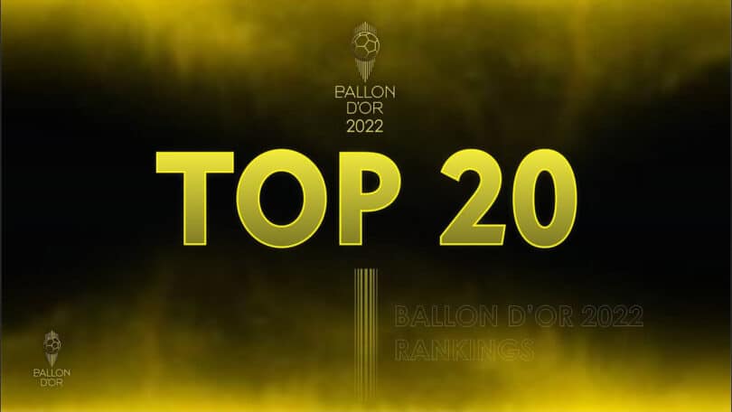Top 20 full Ballon D'Or 2022 player power rankings