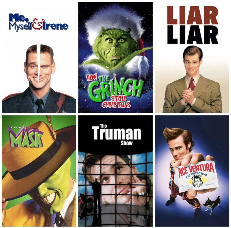 List of all Jim Carrey movies