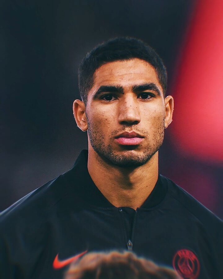Achraf Hakimi Net worth in 2024 - PSG salary, contract details, property, and wife name
